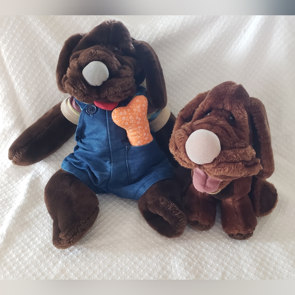 Vintage Wrinkles puppet and plushy toy